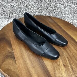VANELi Dress Flats Women’s Size 7 SS Super Slim Narrow Leather Shoes
